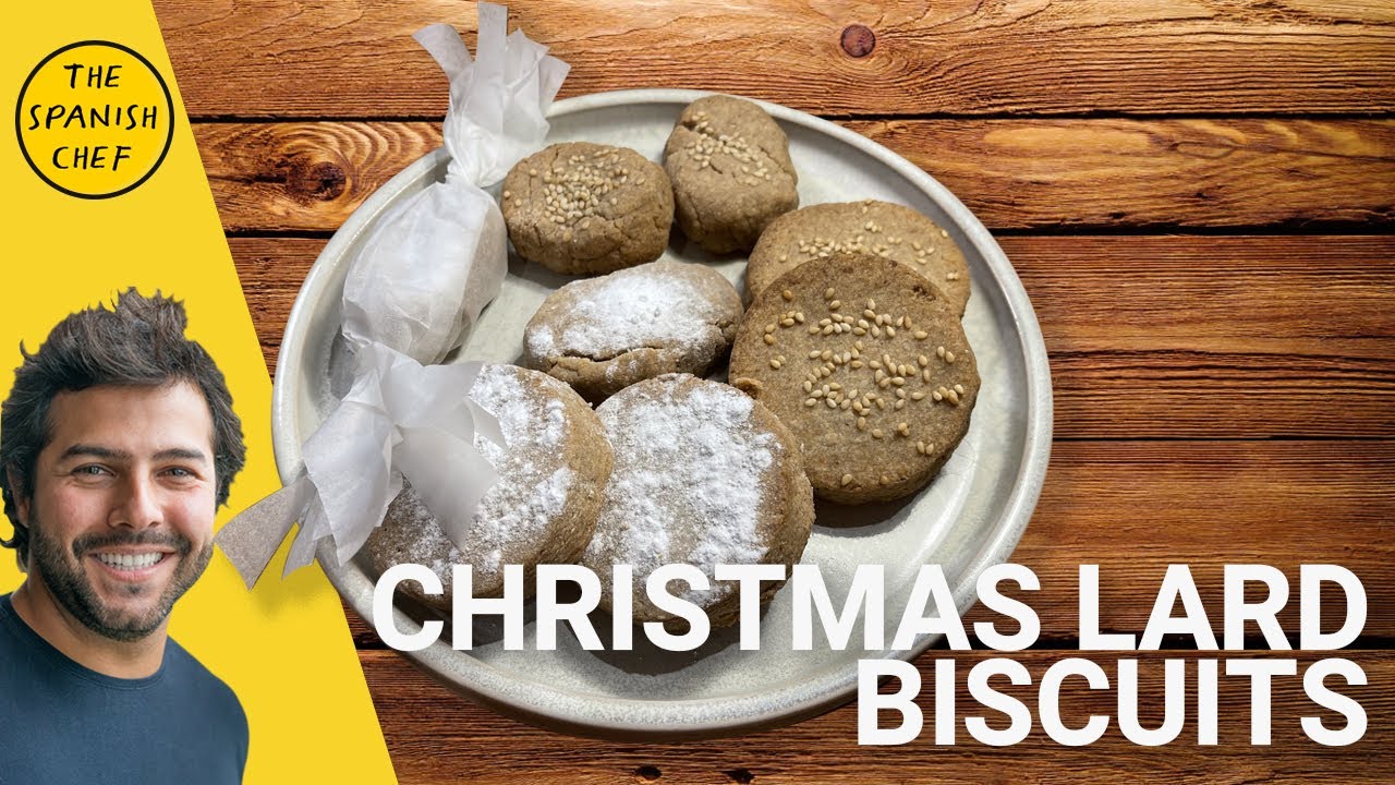 Almond and lard Spanish Christmas Biscuits