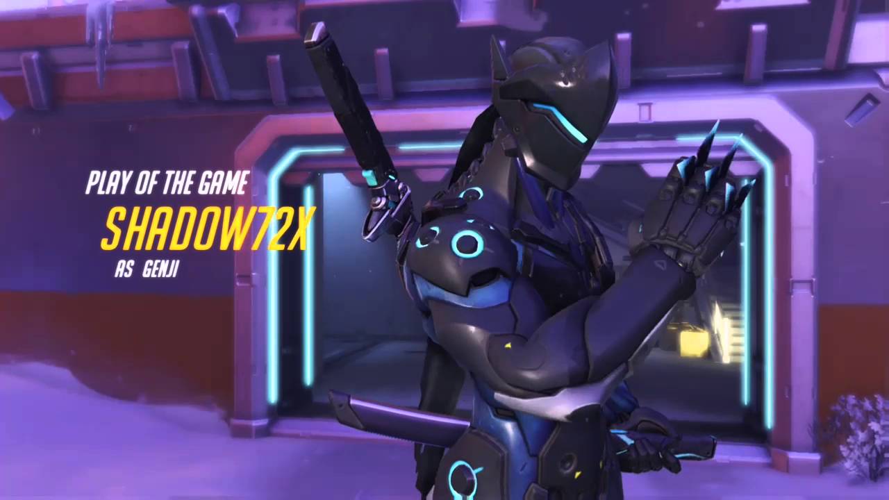 Overwatch Beta - Genji Gameplay Part 2 - (No Commentary)