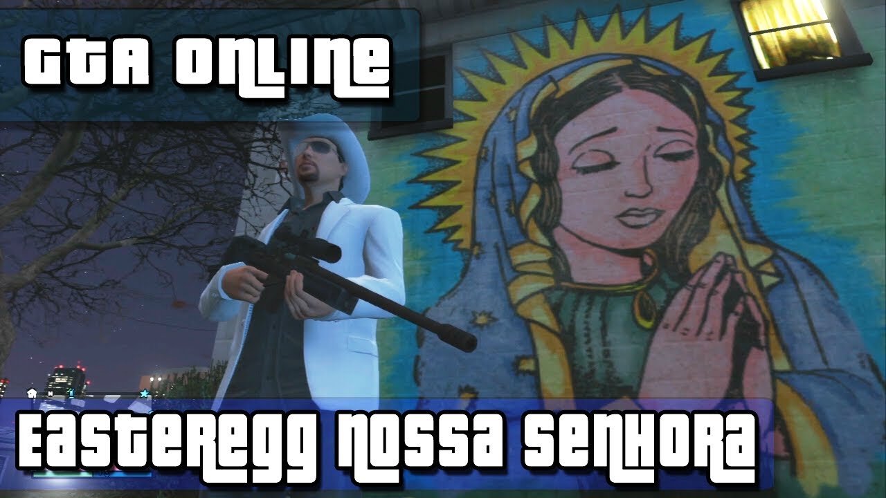 GTA Online - EasterEggs Nossa Senhora e Aliens Pervertidos !