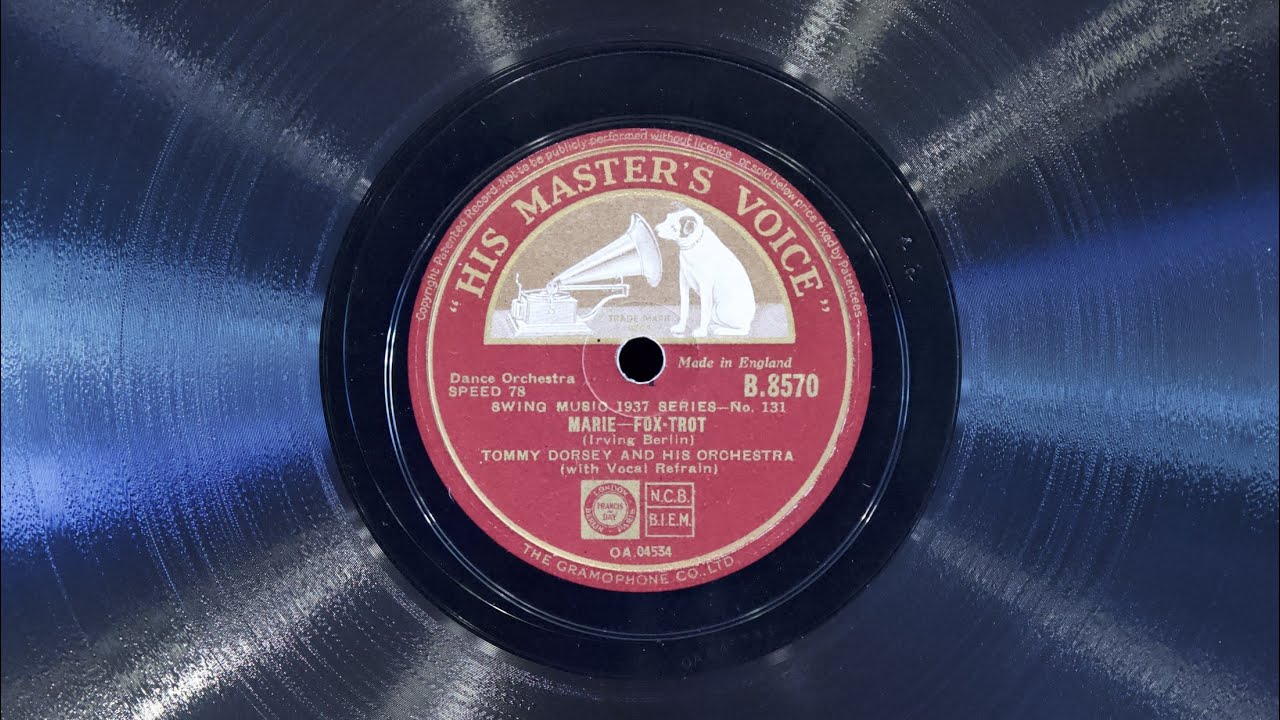 Marie • Tommy Dorsey and His Orchestra (EMG Mark Xb Oversize Gramophone)