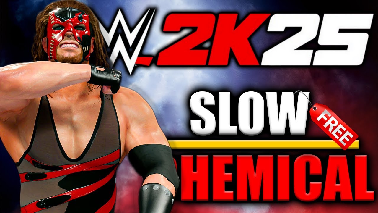 Slow Chemical Kane представлен! (Как получить его бесплатно!) | WWE 2K25