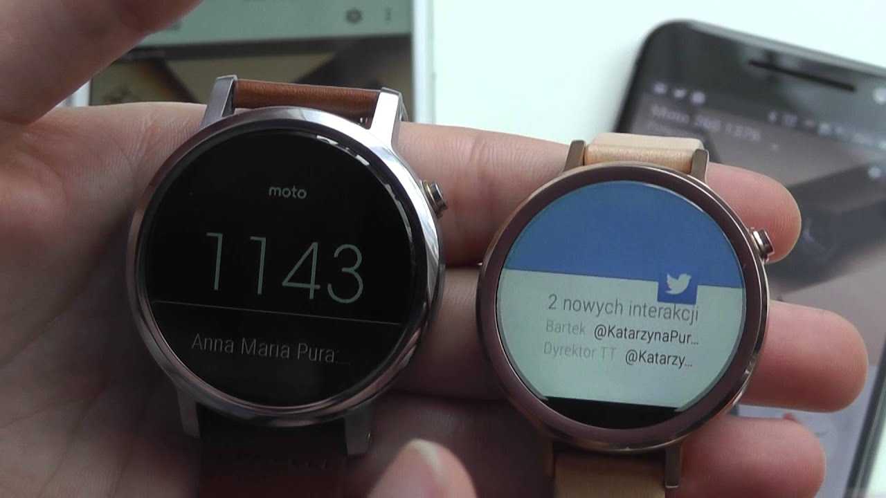 Recenzja Moto 360 drugiej generacji 46 mm i 42 mm - działanie z Androidem i iOS