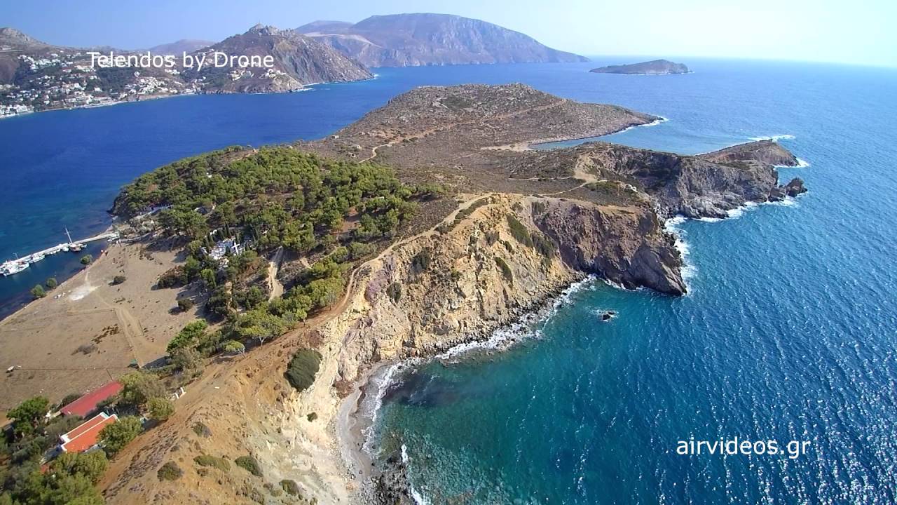 Telendos by Drone | Η Τέλενδος από ψηλά