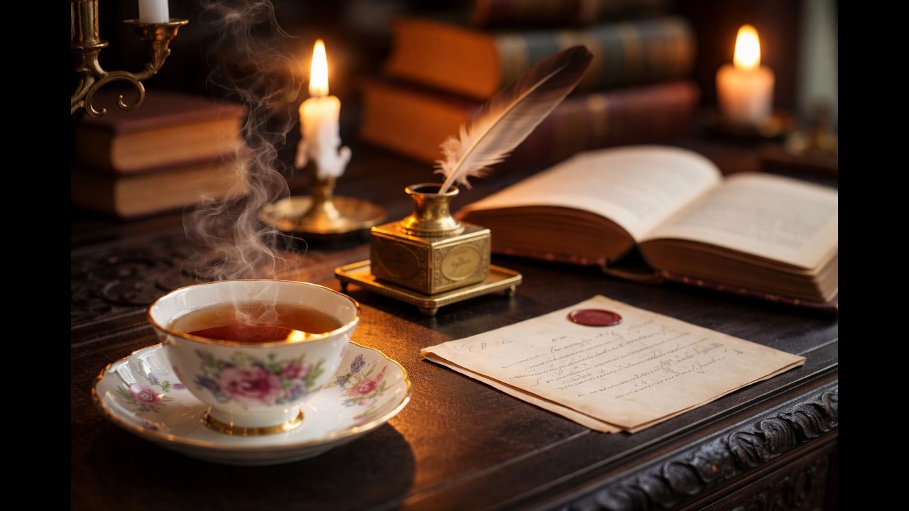 Regency Piano Music | Peaceful Jane Austen–Inspired Study & Writing Ambience