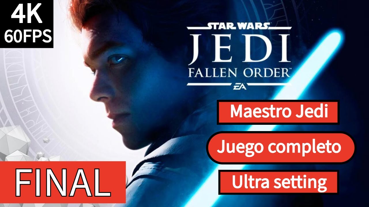 STAR WARS Jedi La Orden caída | |Dificultad maestro jedi | Juego completo | Parte final