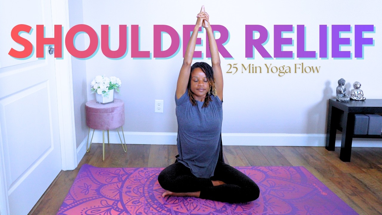 Gentle Shoulder & Upper Back Stretch | Release Tension Fast