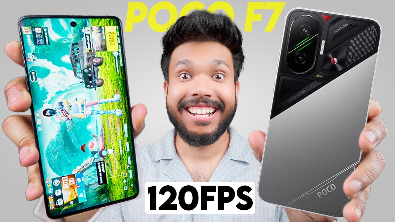 Poco F7 BGMI/Gaming Test - Real Truth 120FPS ka !