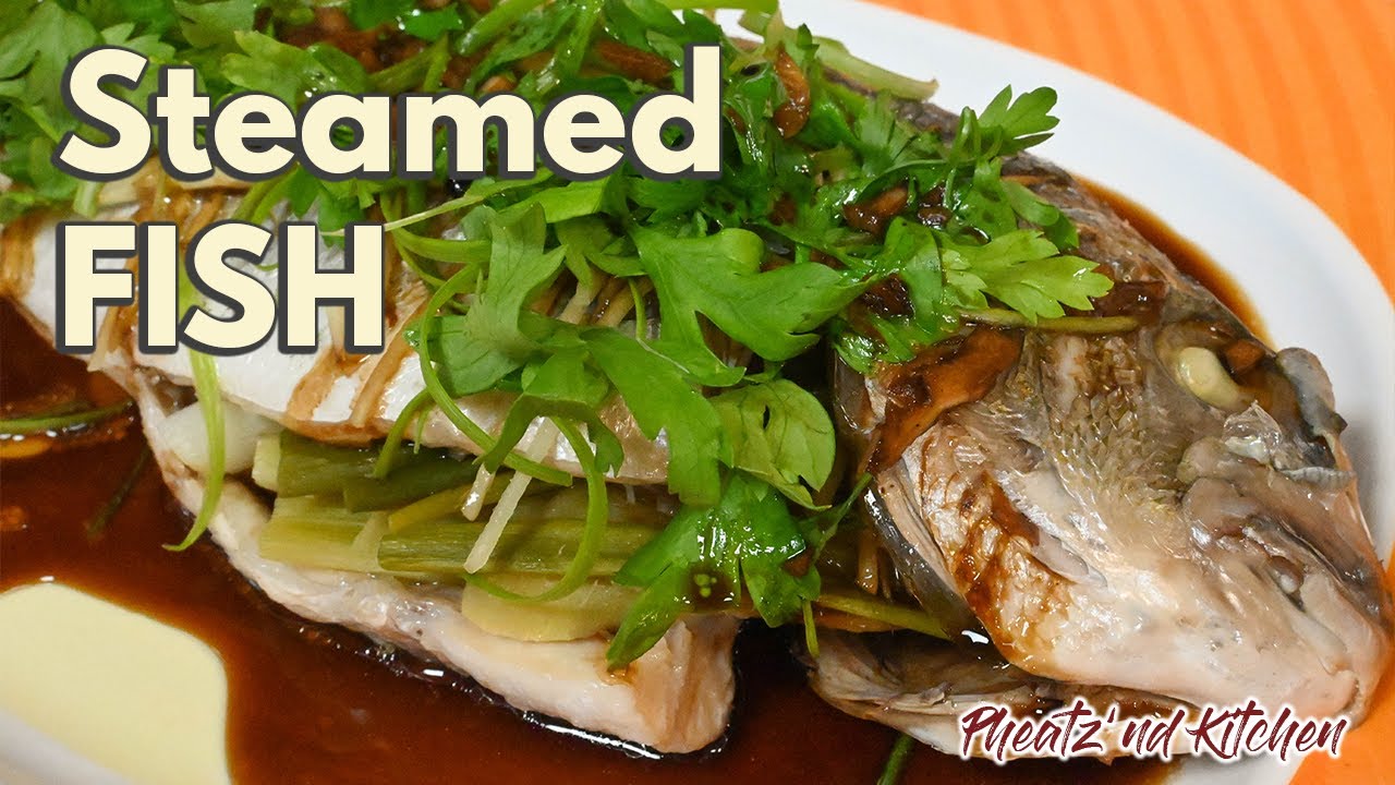 Aromatic Steamed Fish with Ginger and Parsley! A Healthy and Flavorful Dish!