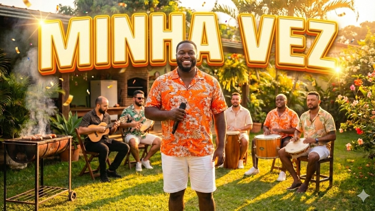 MINHA VEZ (Ton Carfi) - Pagode pra Não Desistir dos Sonhos! 🔥 | Voz & Benção