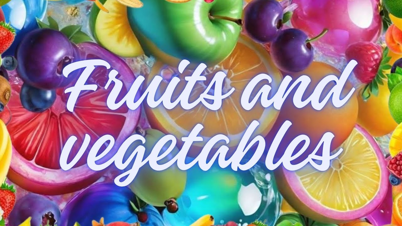 [NEW] Fruits & Vegetables | Learn fruits and vegetables | educational video @KidslearnKidsfunKLKF