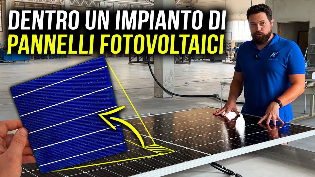 Come si costruiscono i Pannelli Fotovoltaici in Italia?🇮🇹