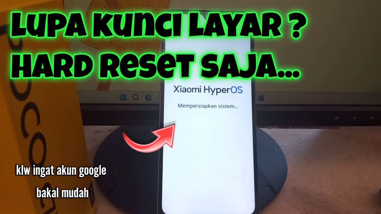Hard Reset Poco Lupa Pola Pin Sandi Kunci Layar Ingat Akun Google Xiaomi POCO C75 & Lainnya HyperOS
