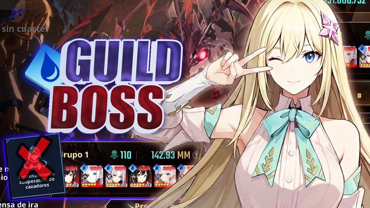 🥵 Alicia REGRESÓ al META de AGUA de GUILD BOSS