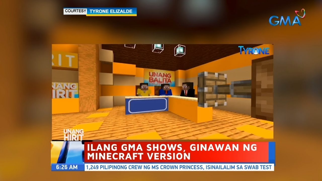 UB: Ilang GMA shows, ginawan ng minecraft version