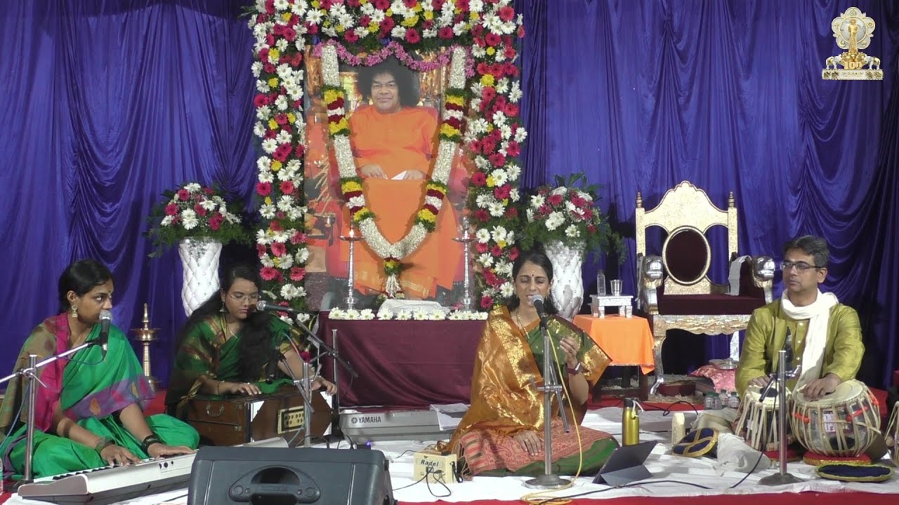 Music Program by Smt. Vidya & Team | Sri Sathya Sai Shata Varsha Janmotsavam | Golden Blossom Apt.