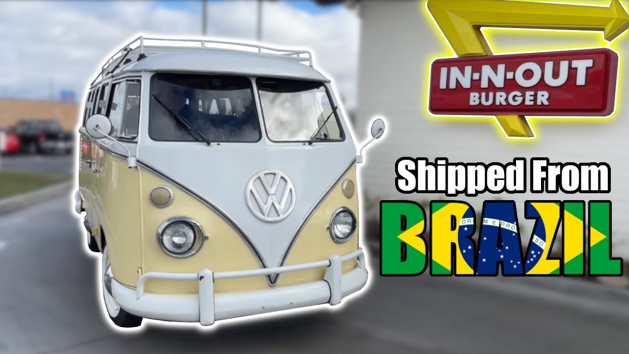 1974 VW Bus SHIPPED FROM BRAZIL!!! | English