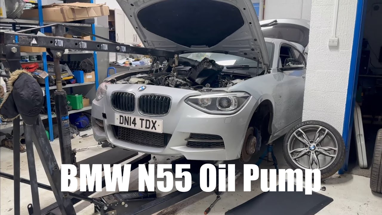 BMW N55 Oil Pump & Sump Removal - M135i M235i 335i 435i How To DIY