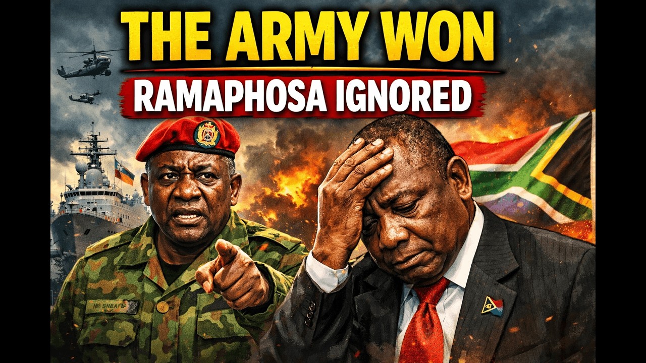 THE MILITARY JUST REBELLED