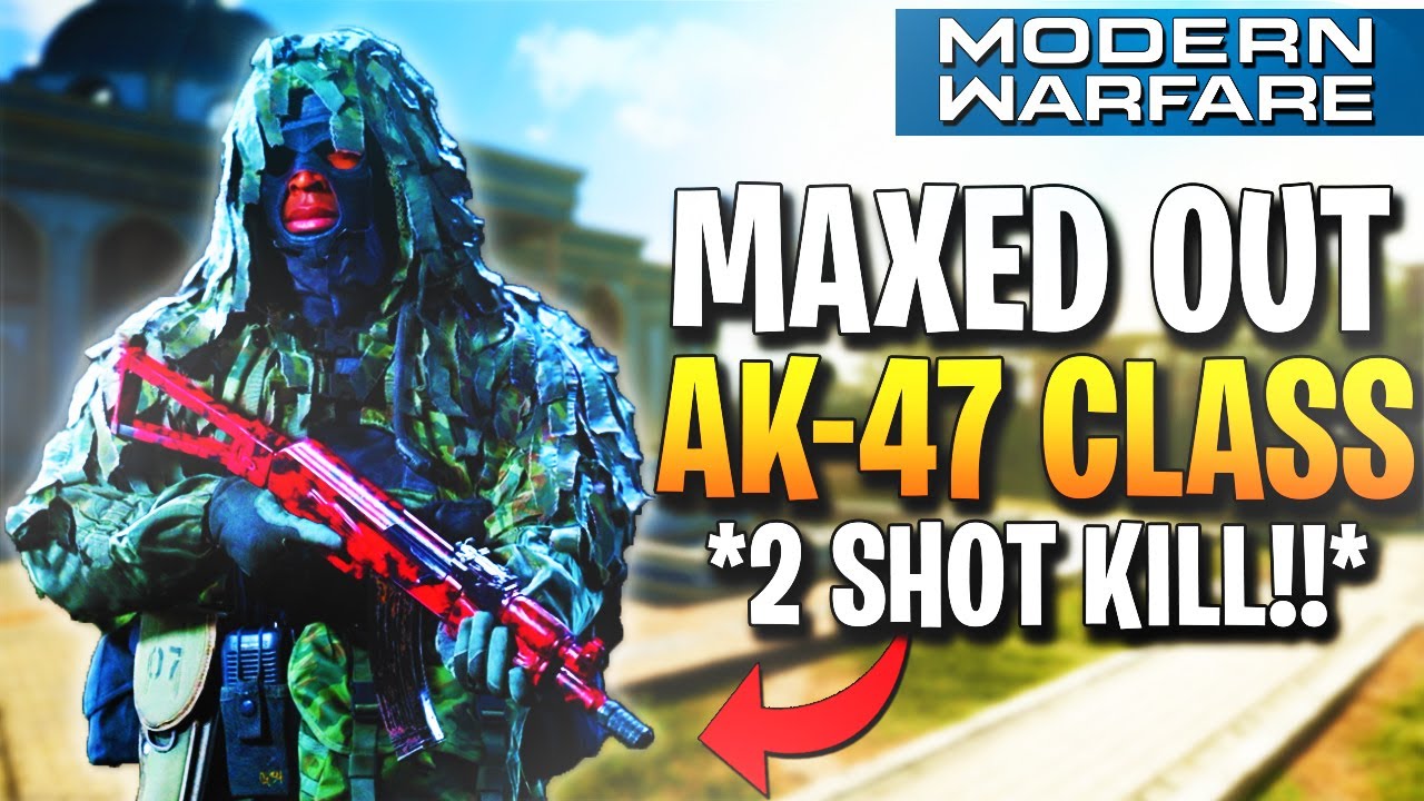 POWERFUL 2 SHOT AK47 BEST CLASS SETUP MODERN WARFARE! (Best AK-47 Class Setup COD MW)