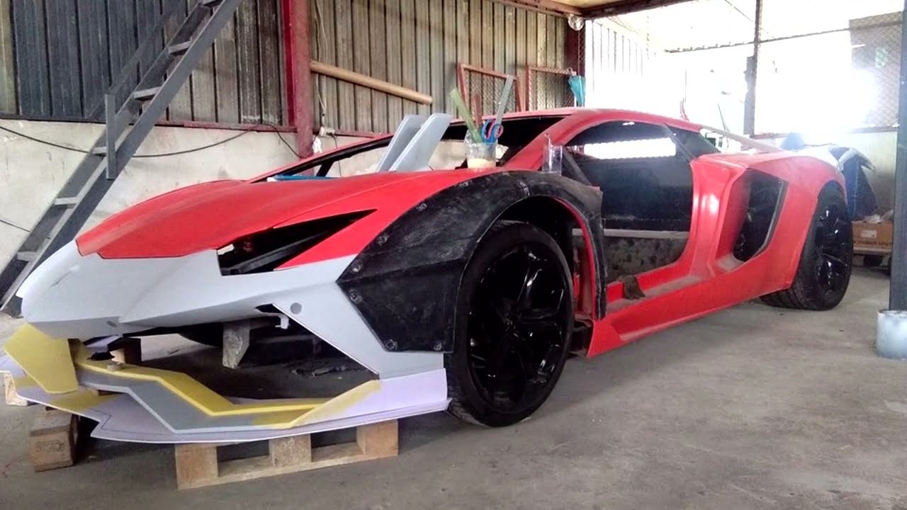Lamborghini Aventador Replica — точная копия Lamborghini, даже салон выглядит так же.