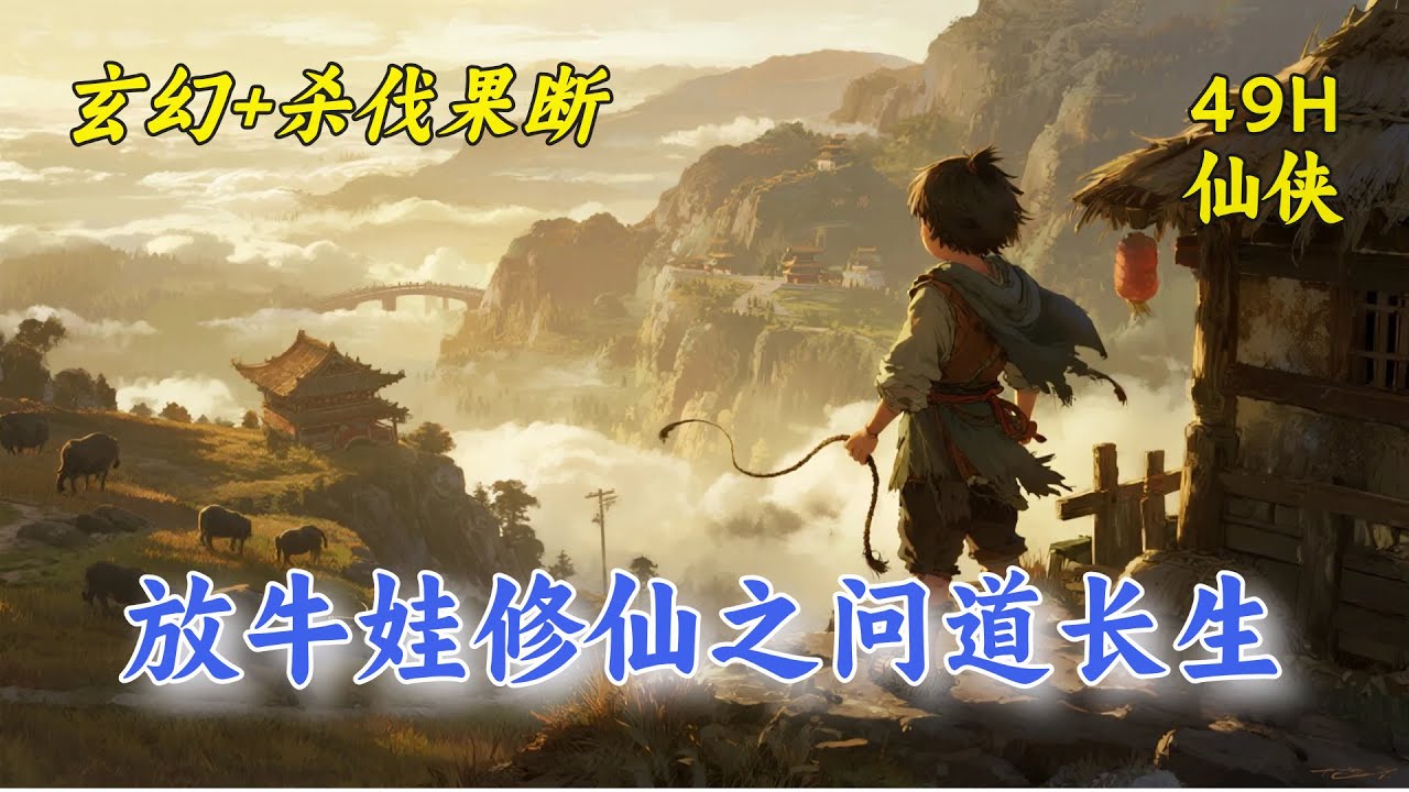 (一)【放牛娃修仙之问道长生】放牛娃苏尘惨遭兵匪屠村，被路过的修士带入仙门。本以为踏上仙途是仙缘眷顾，却不知宗门深处暗藏诡异。随着修为精进，他逐渐发现这清净之地，竟藏着比尸山血海更令人胆寒的秘密。