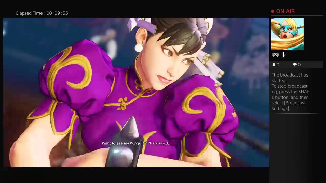 kricCena's Live Street Fighter V broadcast: Casual battles with Cammy #2