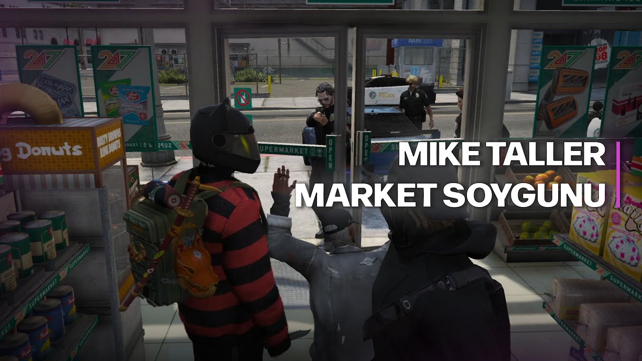 Market Soygunundan 10 Saniyede Kaçış? | Mike Taller | VennyV