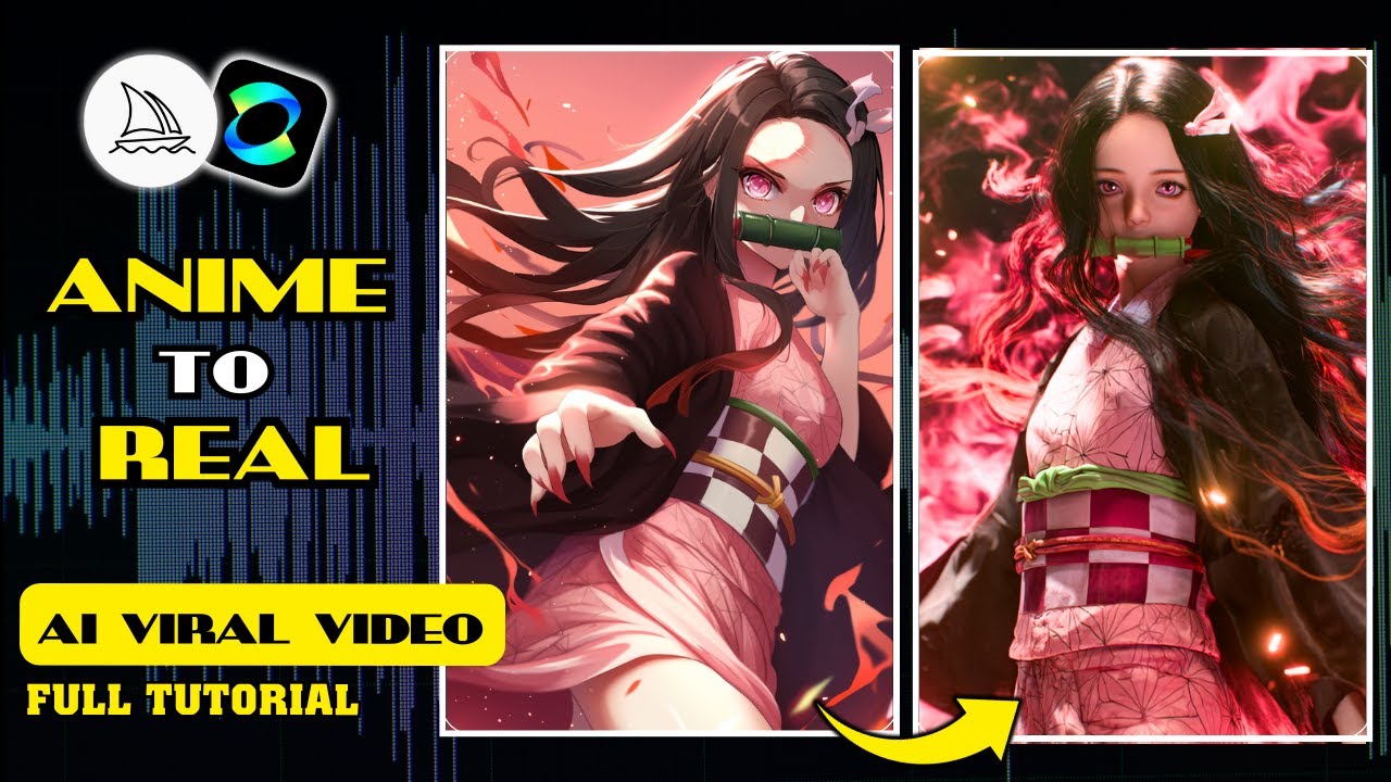 How to make VIRAL Anime-to-Real Transformation videos | AI Video 2025
