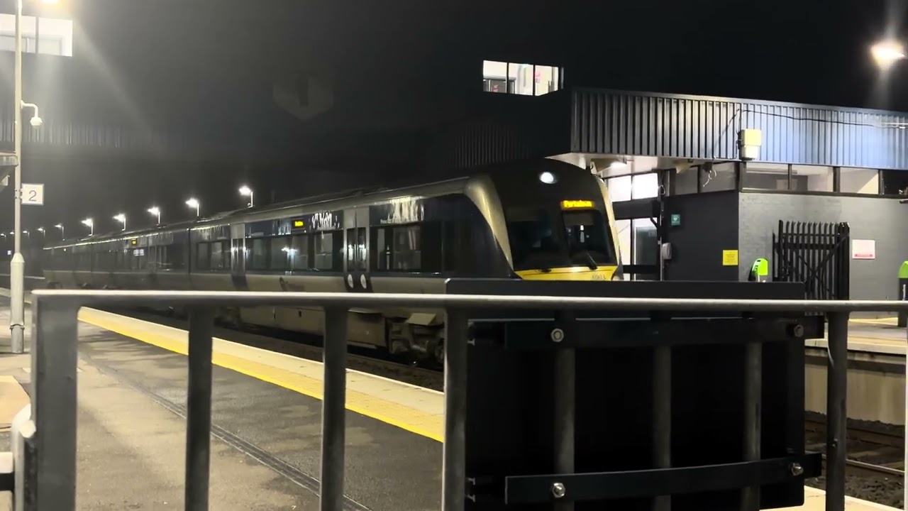 A few trains in Lurgan, Co.Armagh. (20/02/2026)