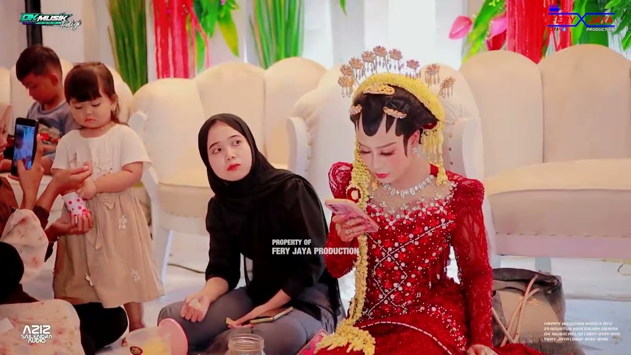 DK MUSIC RELIGI - CEK SOUND | WEDDING RIZQI & AYU - GAJAH DEMAK