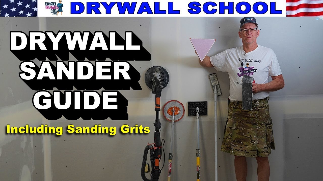The Drywall Sander Master Class.  How to choose the right drywall sander