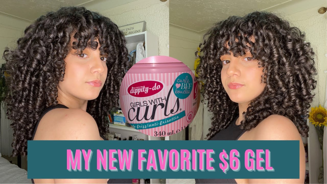 AFFORDABLE HAIR ROUTINE| DIPPITY DO GIRLS WITH CURLS