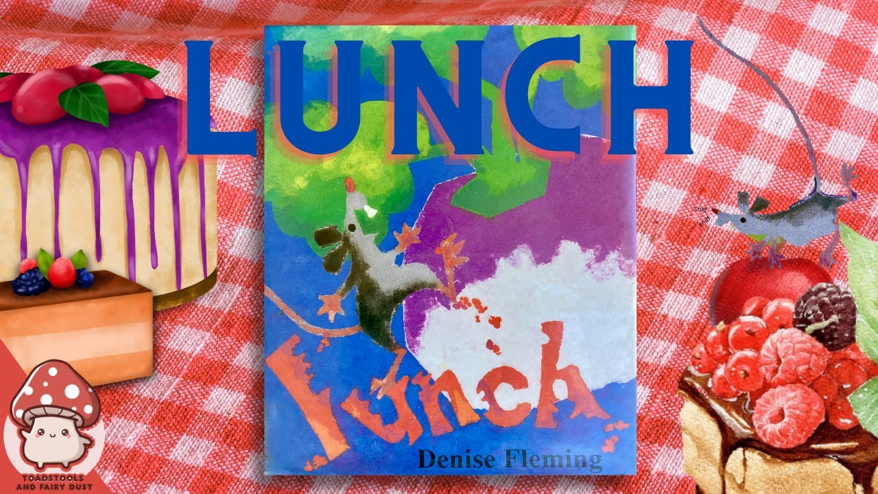 🐭Lunch 🍉(kids books read aloud) | by Denise Fleming Mouse