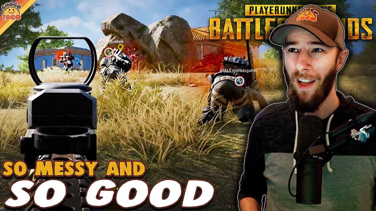 This Game Gets So Messy and So Good ft. Quest, Reid, & HollywoodBob - chocoTaco PUBG Erangel Squads
