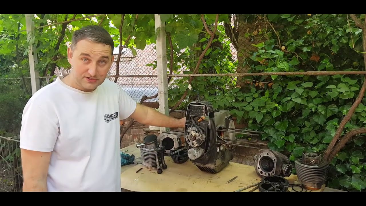 Ремонт двигателя BMW R100/7 AirHead. Часть 1