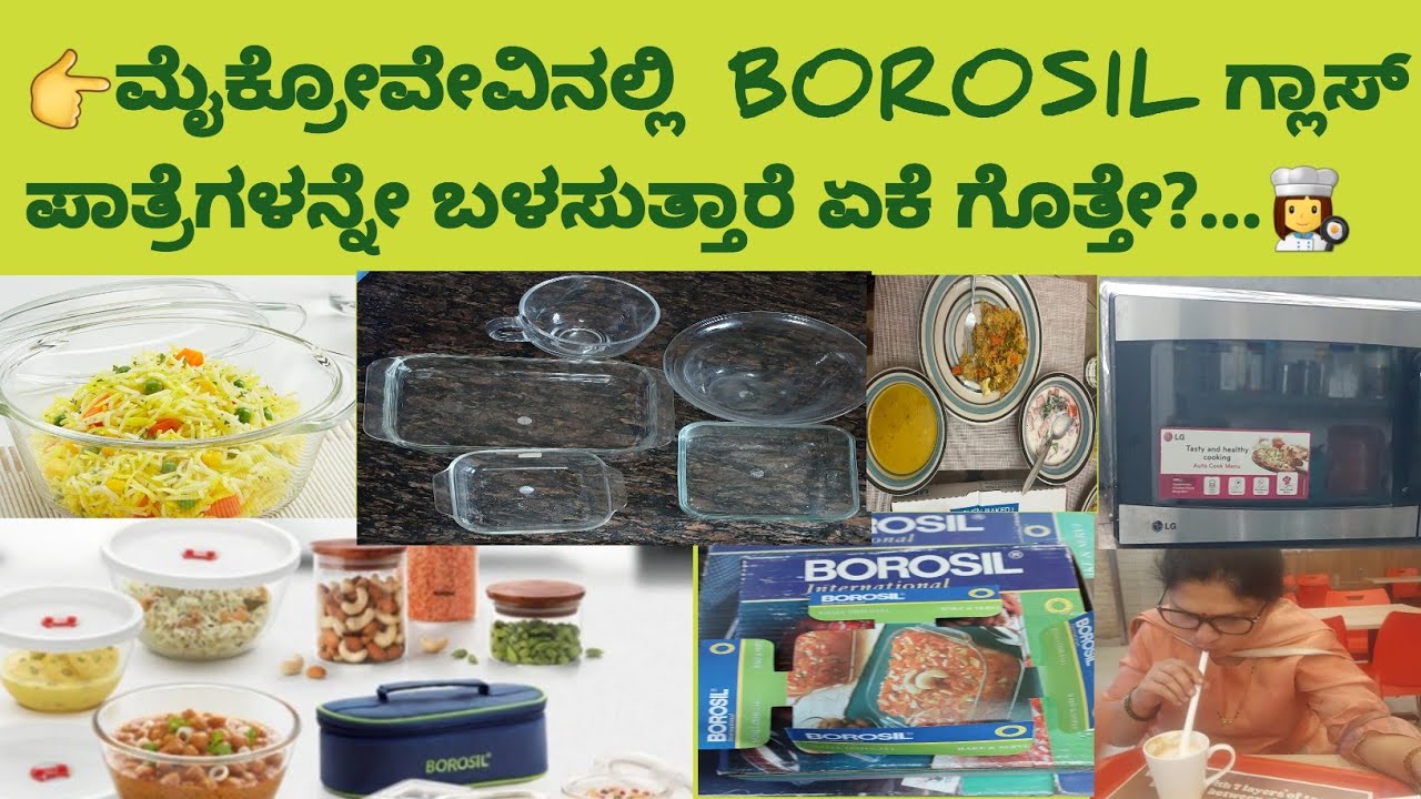  May I use Steel, Aluminium, copper Utensils in Microwave oven. BOROSIL glass bowls. 