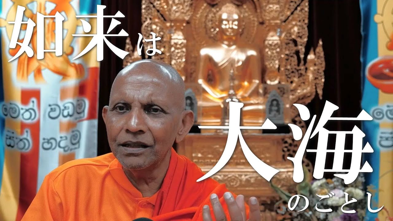 如来は大海のごとしーー火ヴァッチャ経（中部72）を読む｜スマナサーラ長老のパーリ経典解説