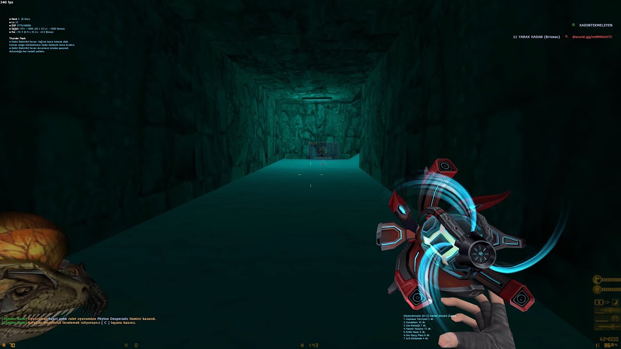 Counter Strike Zombie Hero Thunder Flash