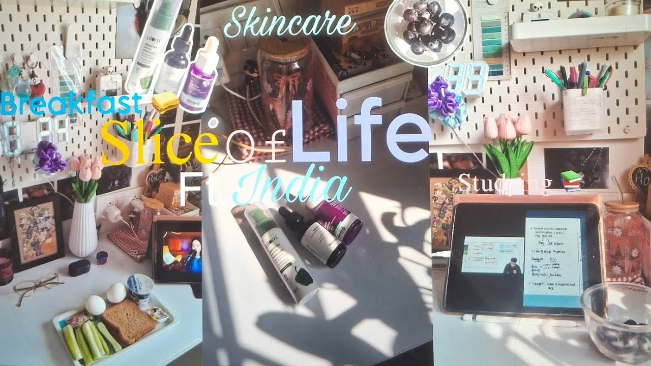 ✩°｡ ⋆ 🎧✮Slice of life ft. INDIA 🇮🇳/skincare/Breakfast 🍞/Studying 📖/COFFEE✨️/INTROVERT DIARIES 🍒 ☃︎𝜗ৎ