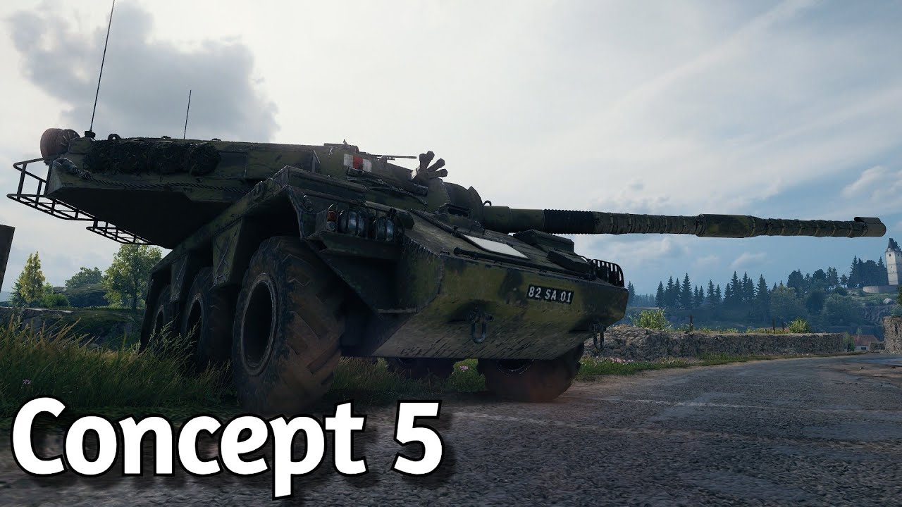Concept 5😍, Ares 90 или об.140😁? В поисках сильнейшего ст 10 уровня.