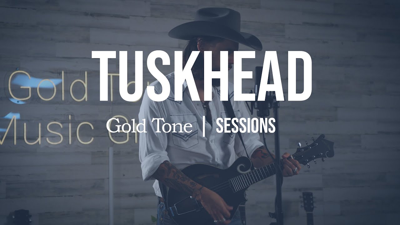 TuskHead | Gold Tone Sessions “Maybe” on The F-6: F-style Mando-Guitar with Pickup and Case