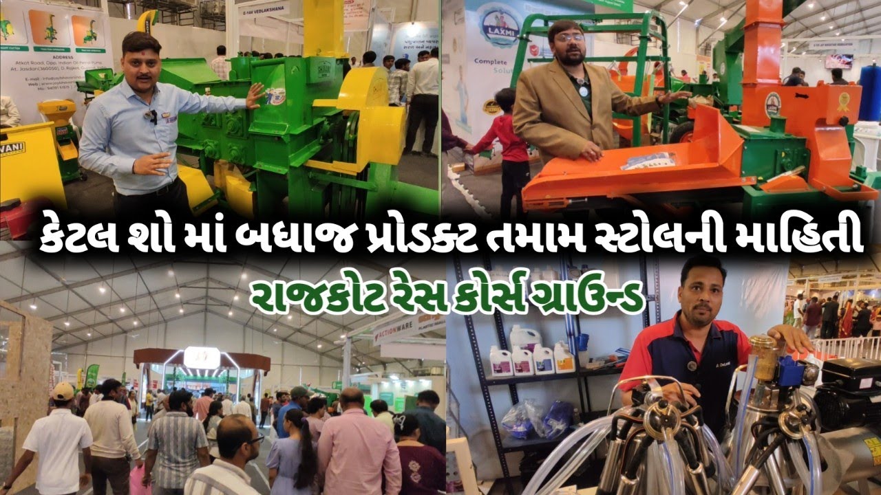 એશિયાનો સૌથી મોટો કેટલ શો રાજકોટ / cattle show Rajkot / Cattle Show Expo Rajkot / rajkot cattle show