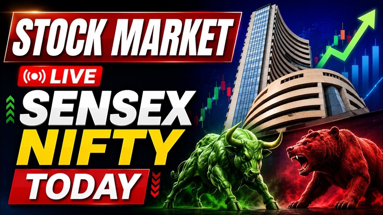 LIVE: Nifty 50, Sensex, Bank Nifty & Midcap Live | Stock Market Today |  August  24