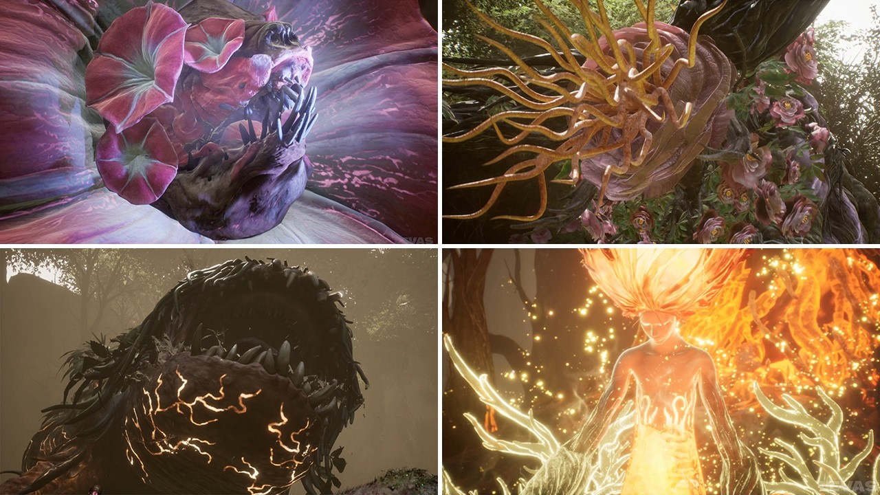 Beast of Reincarnation - All Boss Transformations & Intros