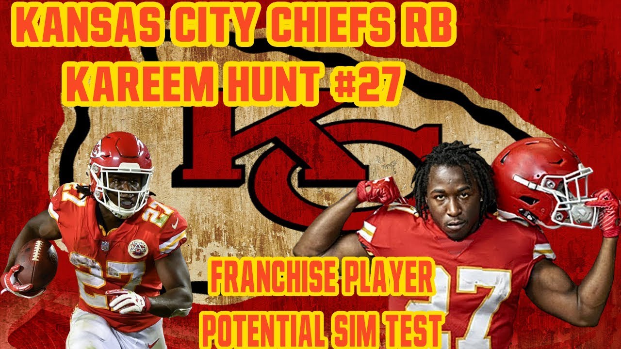 Kareem Hunt, Madden 18 Franchise Mode Player Potential Progression Simulation Test!