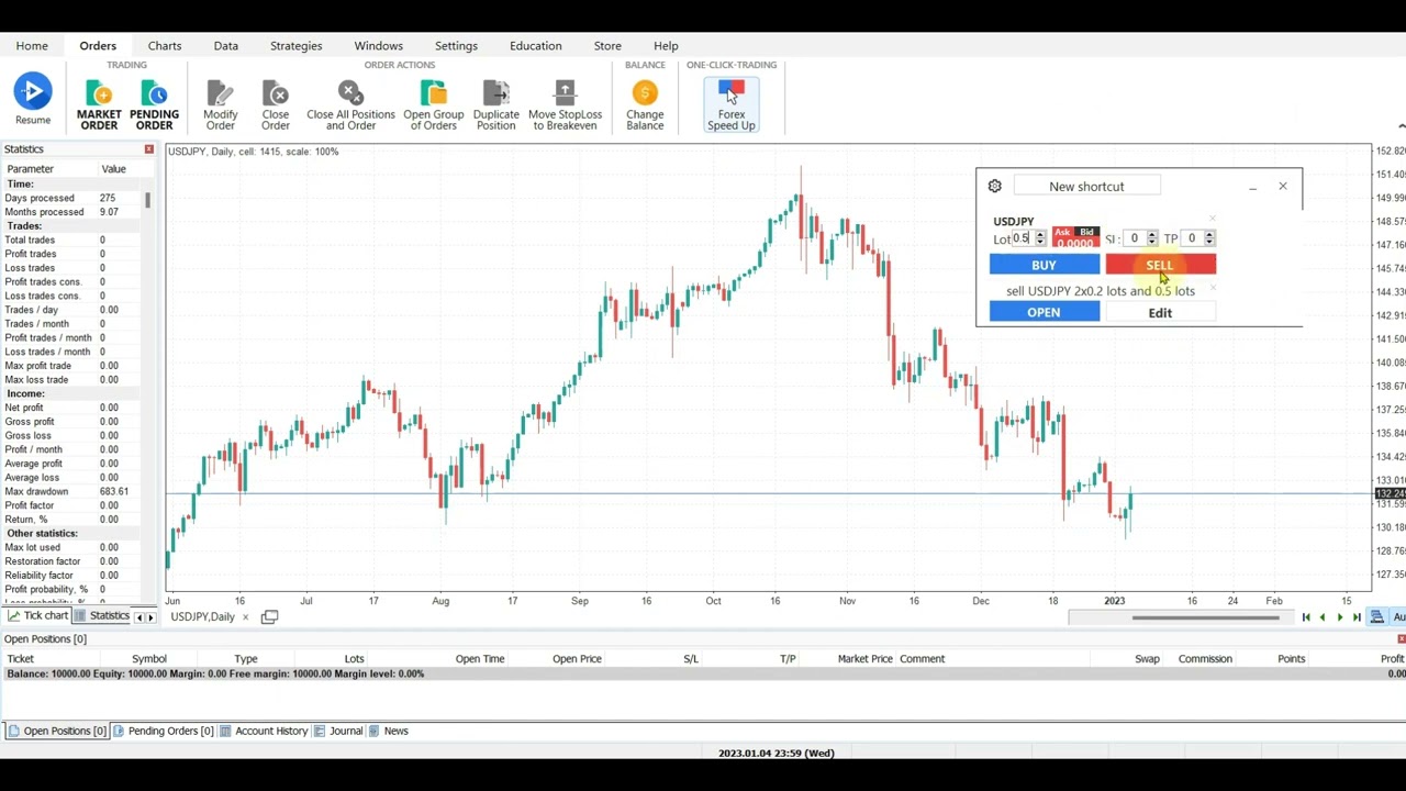 One-Click Trading Tool Video Guide