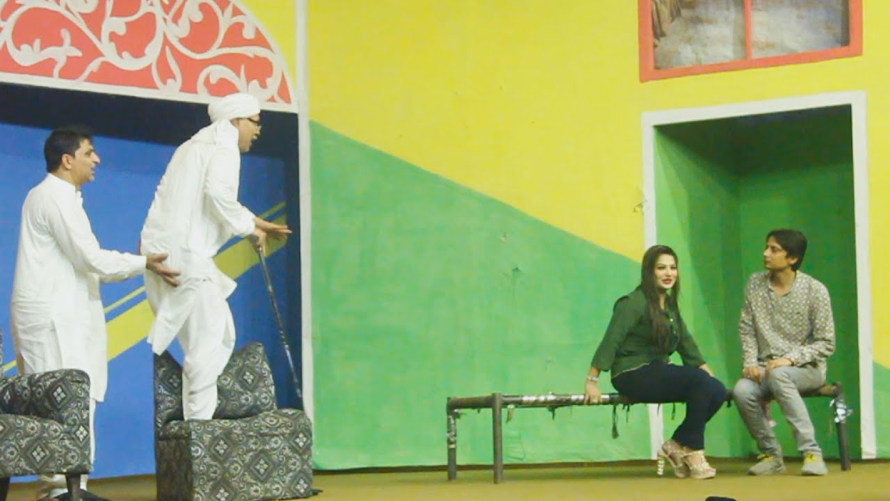 Best of Amjad Rana With Gori Khan & Zulfi | New Comedy Stage Drama Clip | Punjabi