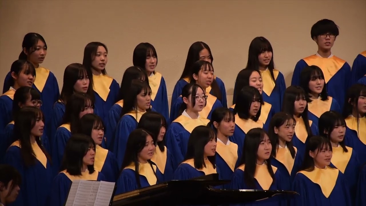 「クリスマスキャロル・メドレー」広島三育学院高等学校聖歌隊2023