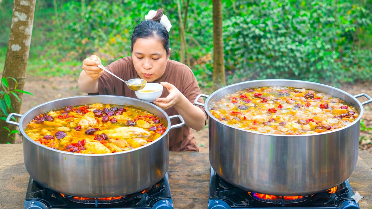 How to Make Steam Chicken with Jujube and Beauty Dessert from Dried Red Jujube