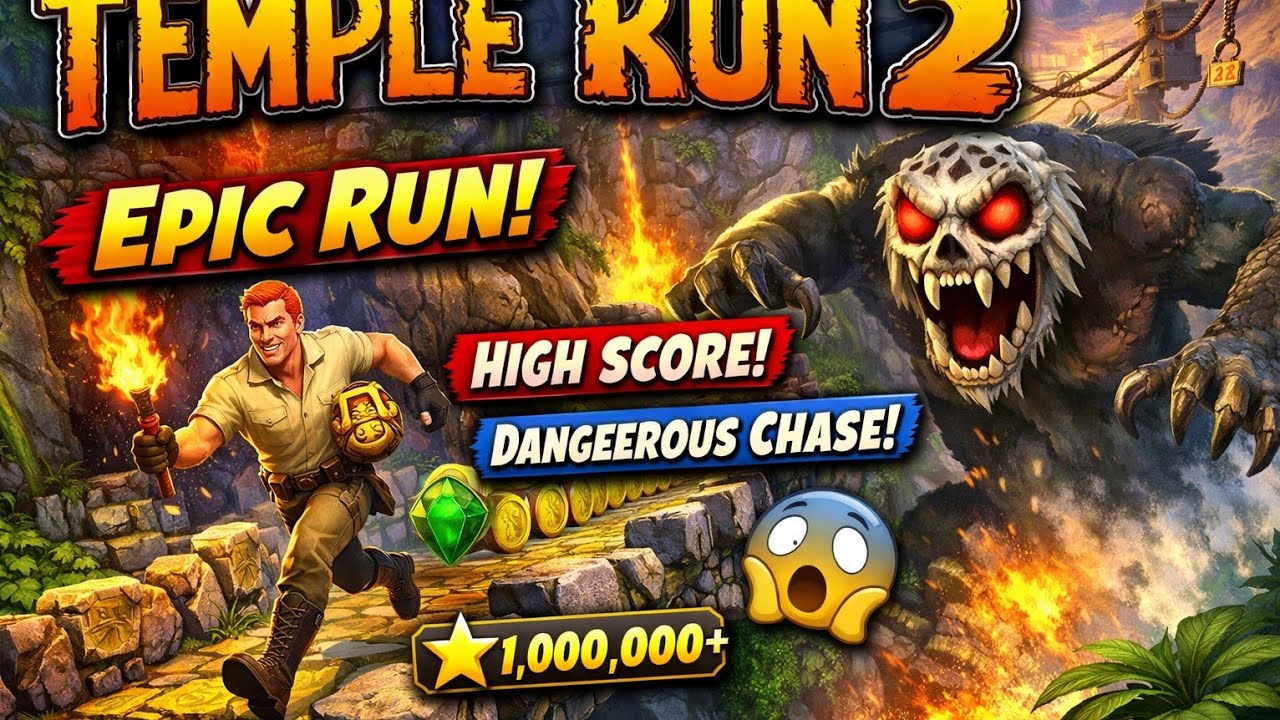 Temple Run 2 Unlimited Run 🔥 | Coins + Power Boost
